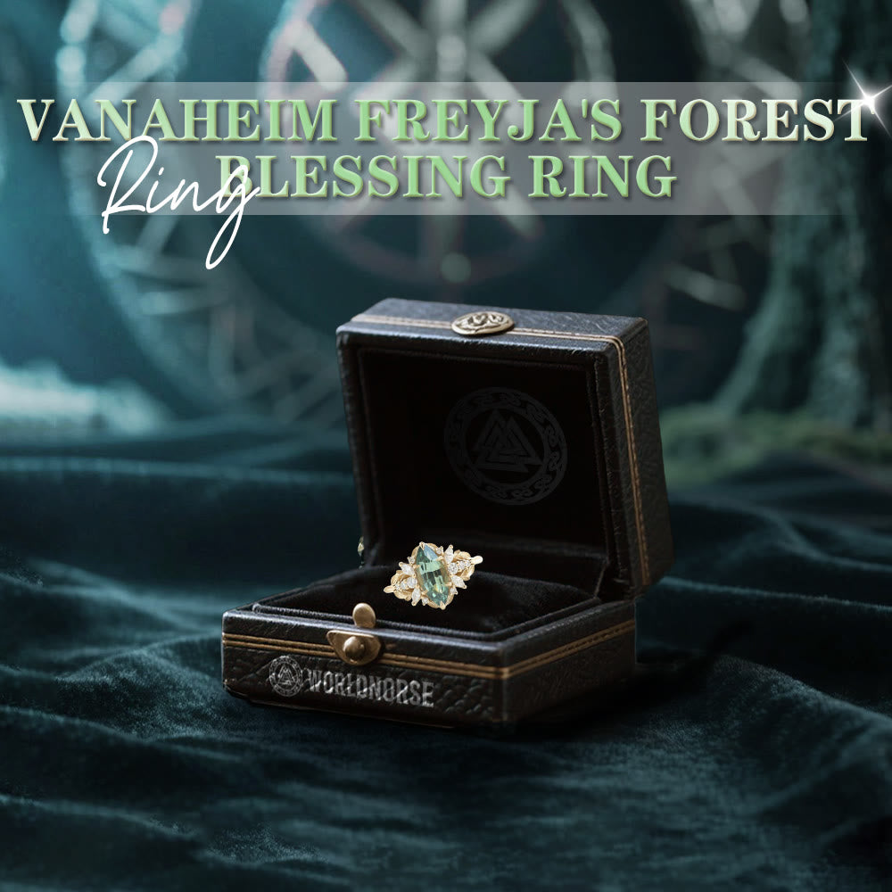 WorldNorse Vanaheim Freyja's Forest Blessing Ring - image 2
