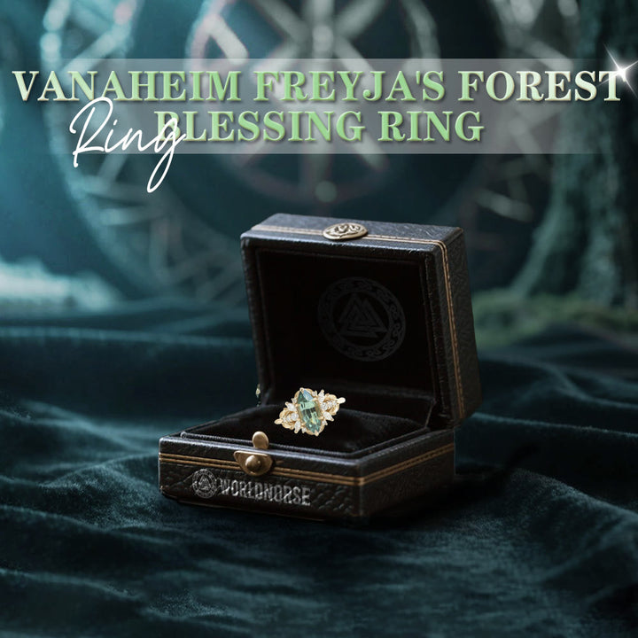 WorldNorse Vanaheim Freyja's Forest Blessing Ring - image 2