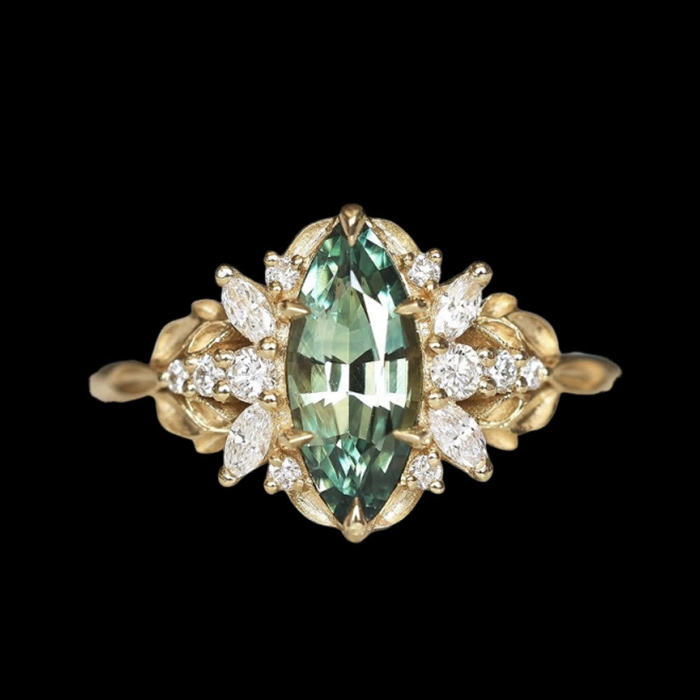 WorldNorse Vanaheim Freyja's Forest Blessing Ring - AU Size V1/2 (US 11) - image 0