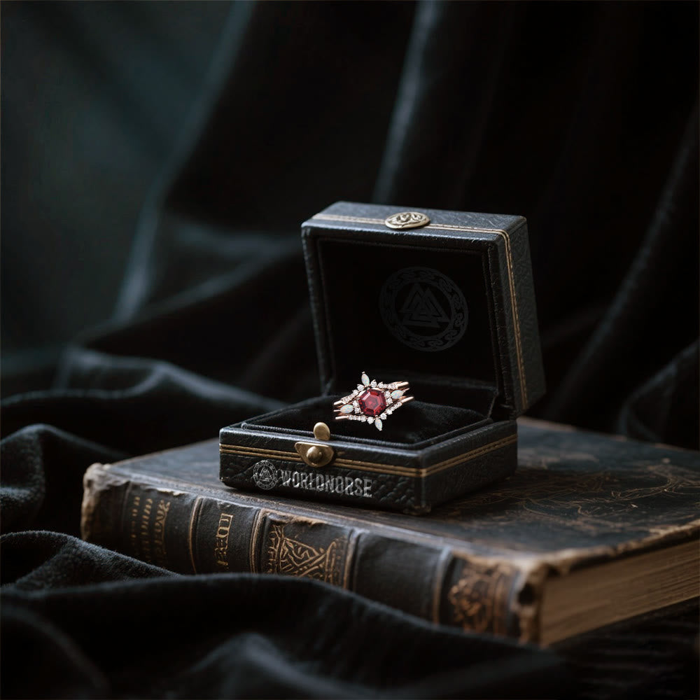 WorldNorse Flame Of The Vanir Queen Ring - image 4