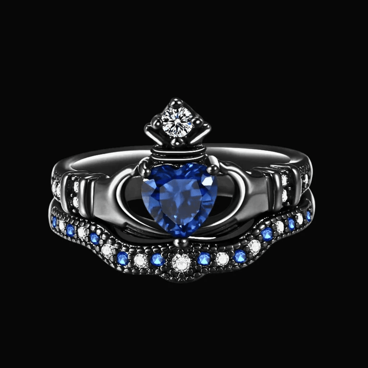 WorldNorse Crownbound Heart Ring - AU Size V1/2 (US 11) - image 1