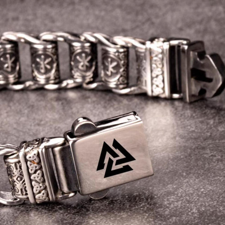 WorldNorse Viking Rune Barrel Chain Bracelet - image 8