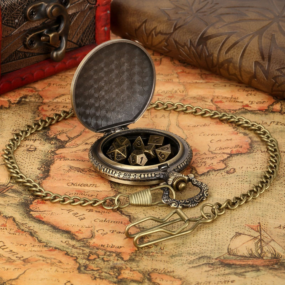 WorldNorse Norse Dragon Polyhedral Dice Set Waist Chain - image 3