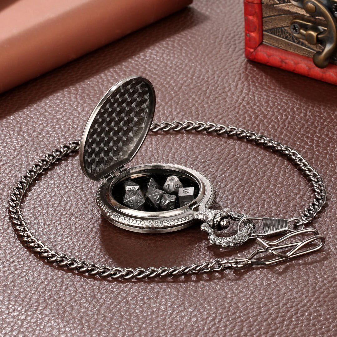 WorldNorse Double Dragon Axe Polyhedral Dice Waist Chain - image 4