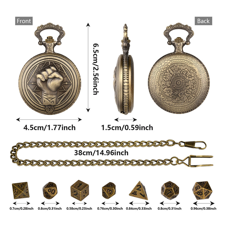 WorldNorse Monk Fist Seven Dice Accessories Waist Chain - image 4