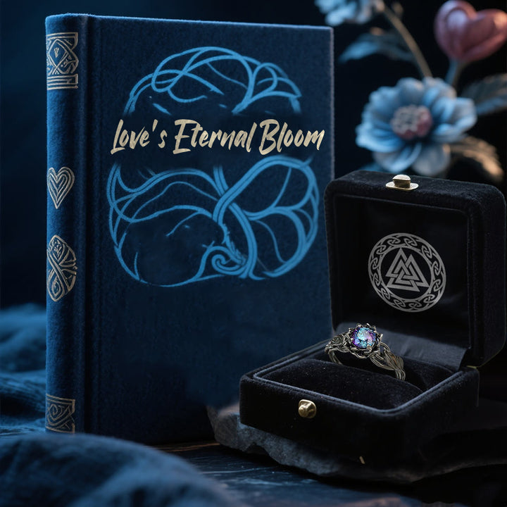 WorldNorse Aurora Flower Knot Ring - image 3