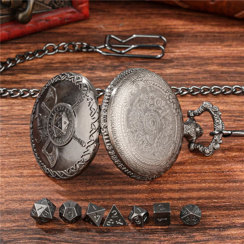 WorldNorse Viking Axe Helmet Rune Seven Dice Waist Chain - image 2