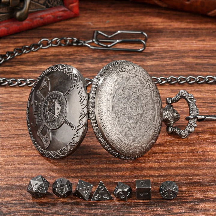 WorldNorse Viking Axe Helmet Rune Seven Dice Waist Chain - image 2