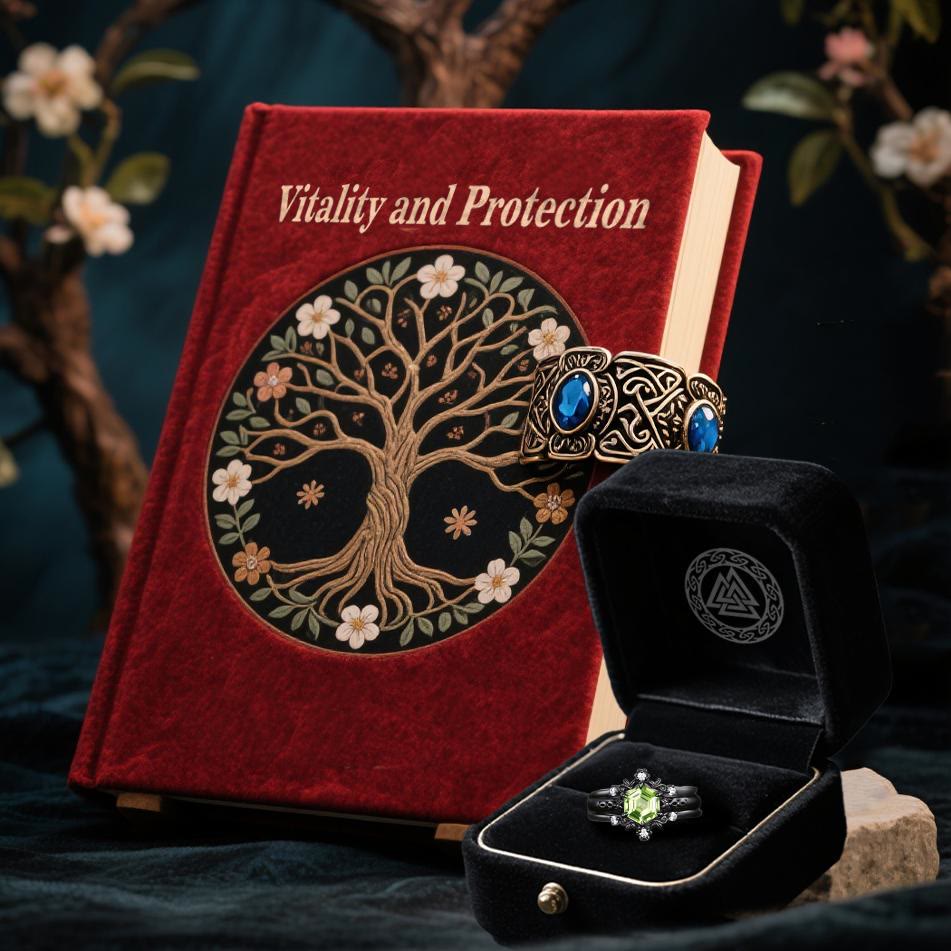 WorldNorse Bloom of Idunn Ring - image 2