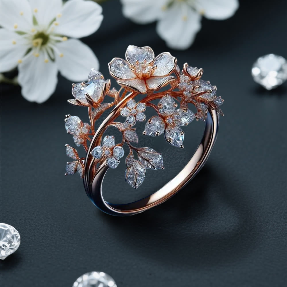 WorldNorse Frostflower of the North Ring -  AU Size T1/2 (US 10) - image 0