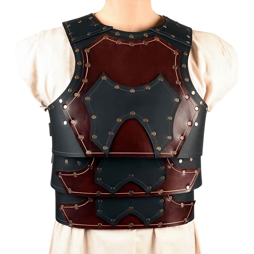 WorldNorse Viking Leather Paneled Design Chest Armor  - image 3