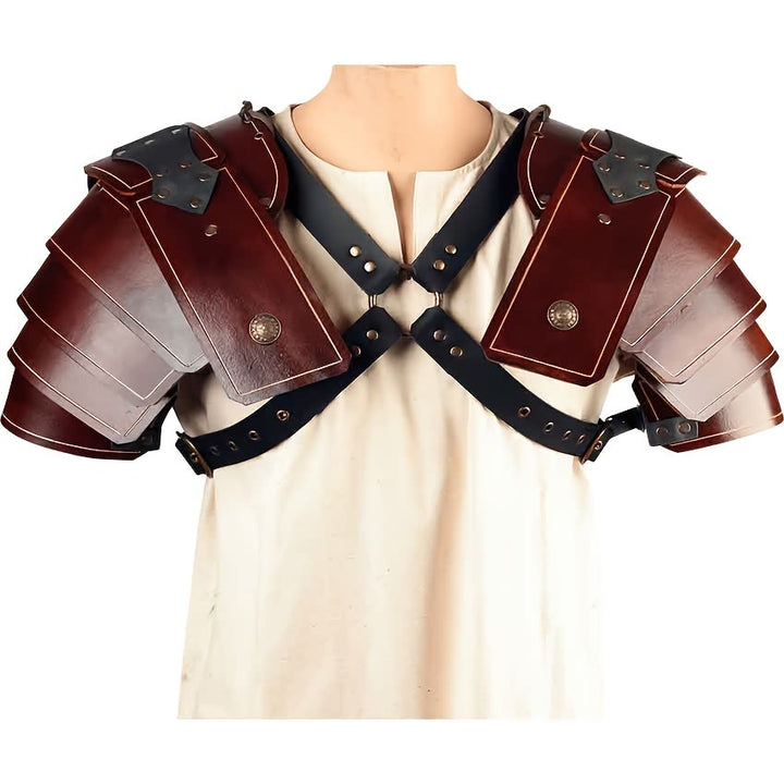 WorldNorse Viking Leather Paneled Design Chest Armor  - image 4