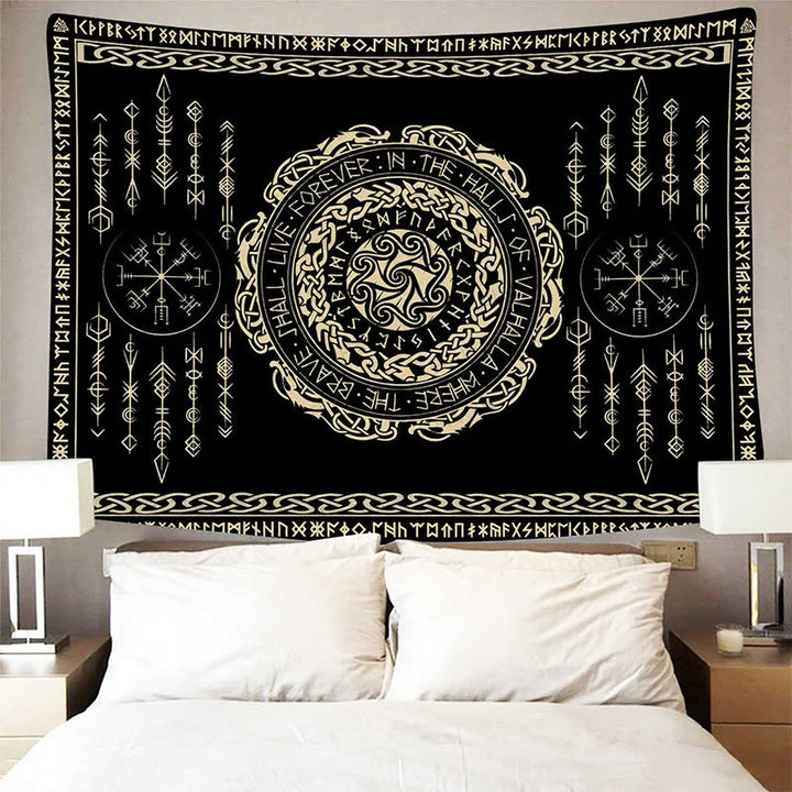 WorldNorse Timeless Triskelion Celtic Rune Tapestry - image 3