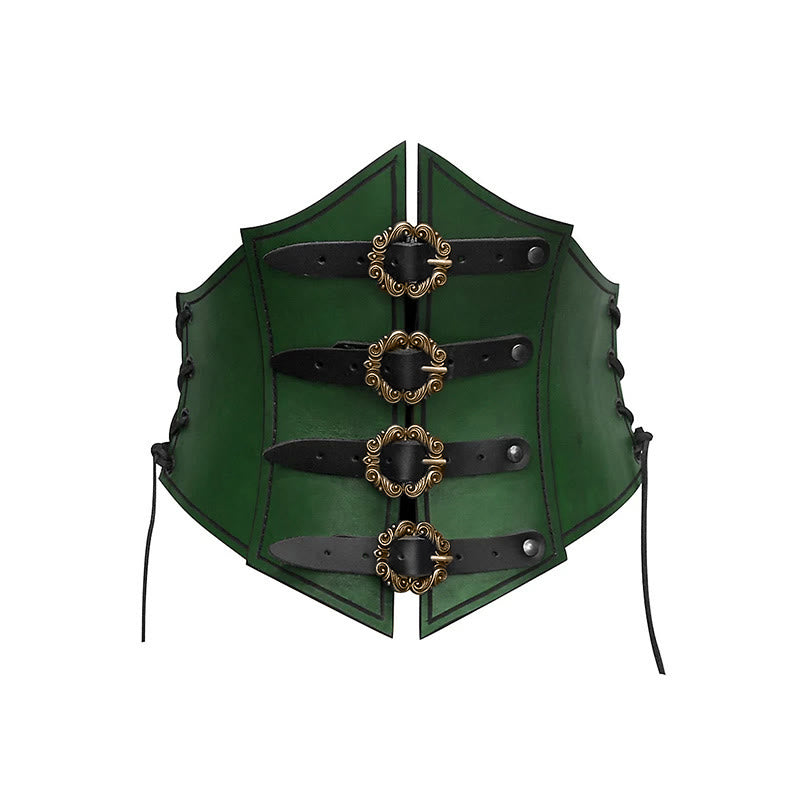 WorldNorse Side Lace Up Shield Shaped Chest Armor  - image 3
