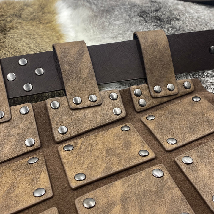 WorldNorse Gothic Studded Skirt Armor - image 8