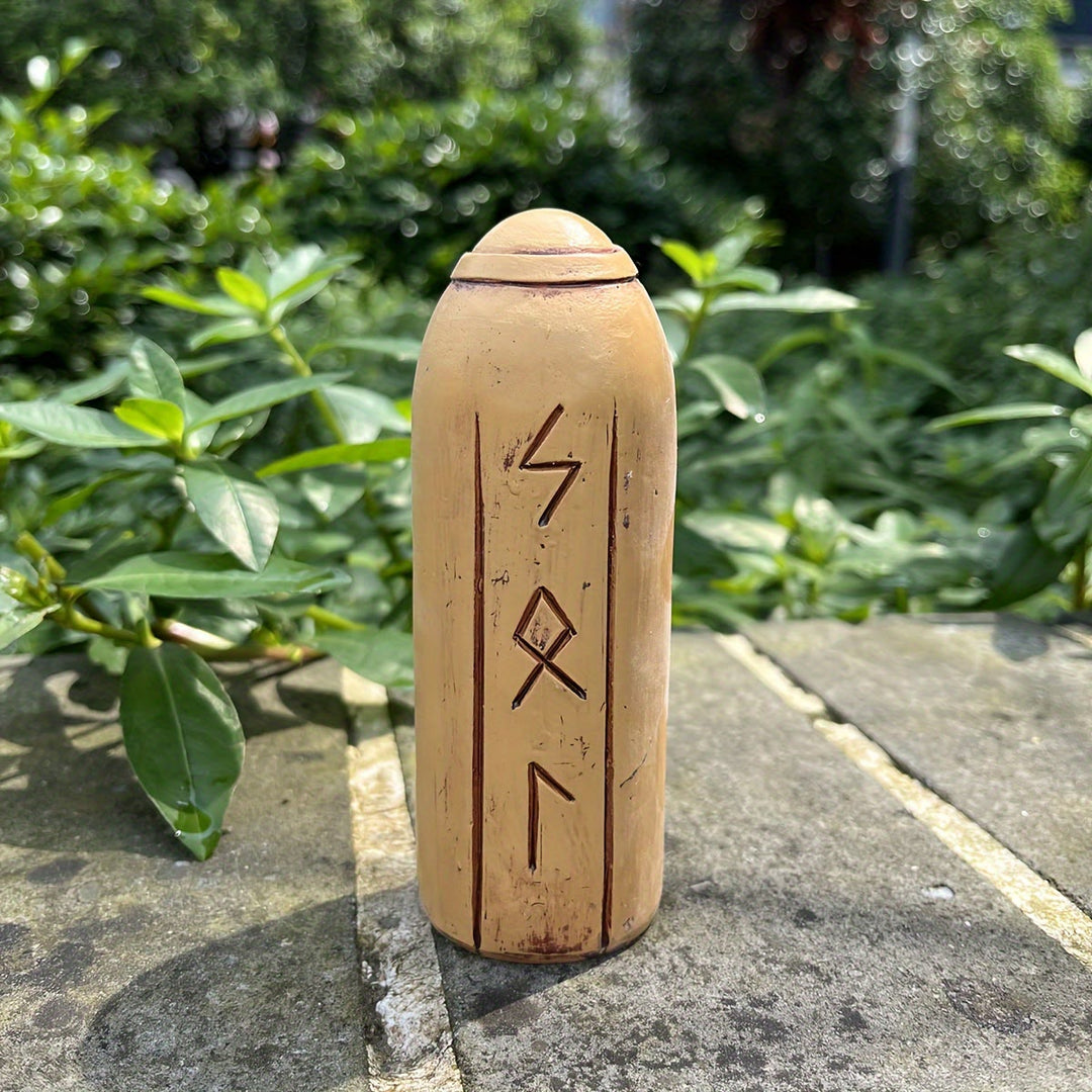 WorldNorse Solar Rune Crowned Statue Decoration - image 4