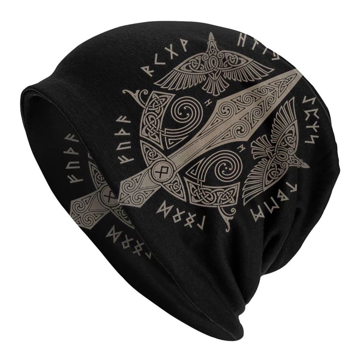 WorldNorse Raven Spear Rune Beanie - Rune - image 0