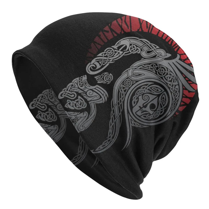 WorldNorse Celtic Knot Serpent Rune Beanie - Rune - image 0