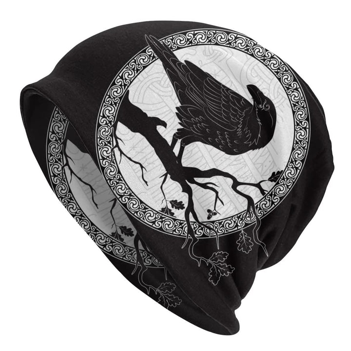 WorldNorse Raven Oak Rune Beanie - Raven - image 0