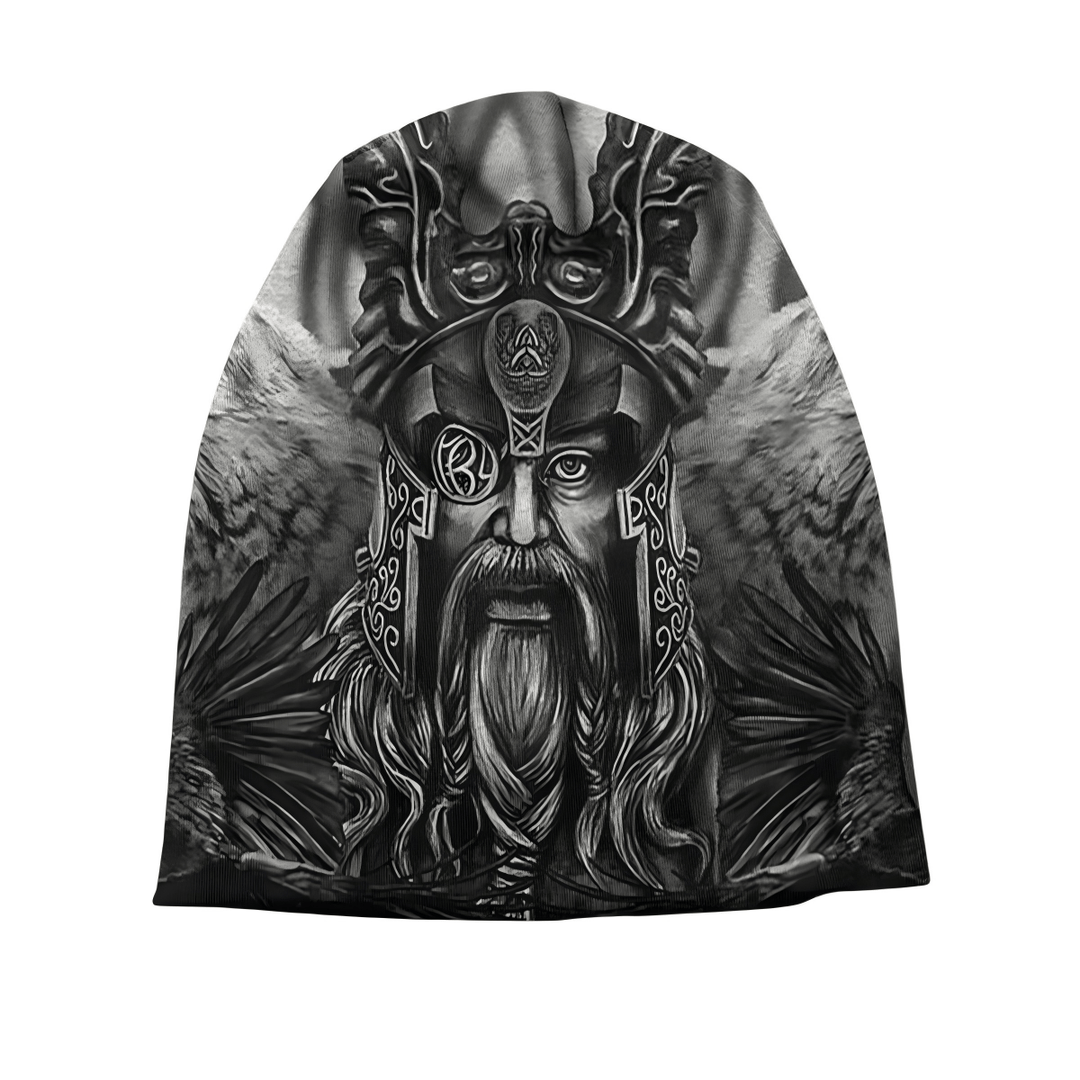 WorldNorse Odin Raven Rune Beanie  - image 1
