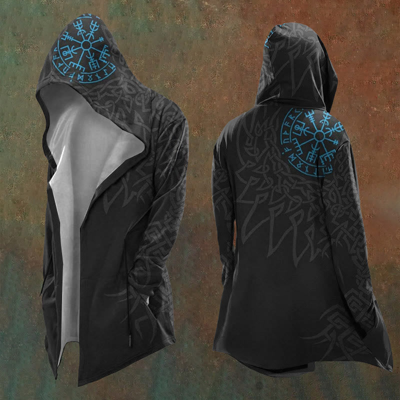 WorldNorse Vegvisir Celtic Knot Hooded Jacket - US/UK/AU48，EU58 (4XL) - image 0