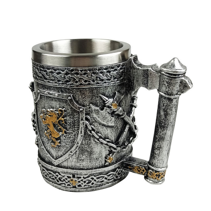 WorldNorse Lion Shield Norse Weapon Mug - image 4