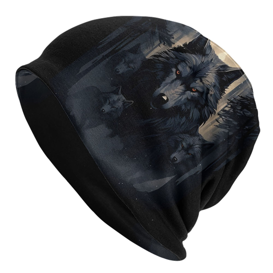 WorldNorse Tenebrous Wolf Troop Mistveil Beanie - Wolves - image 0