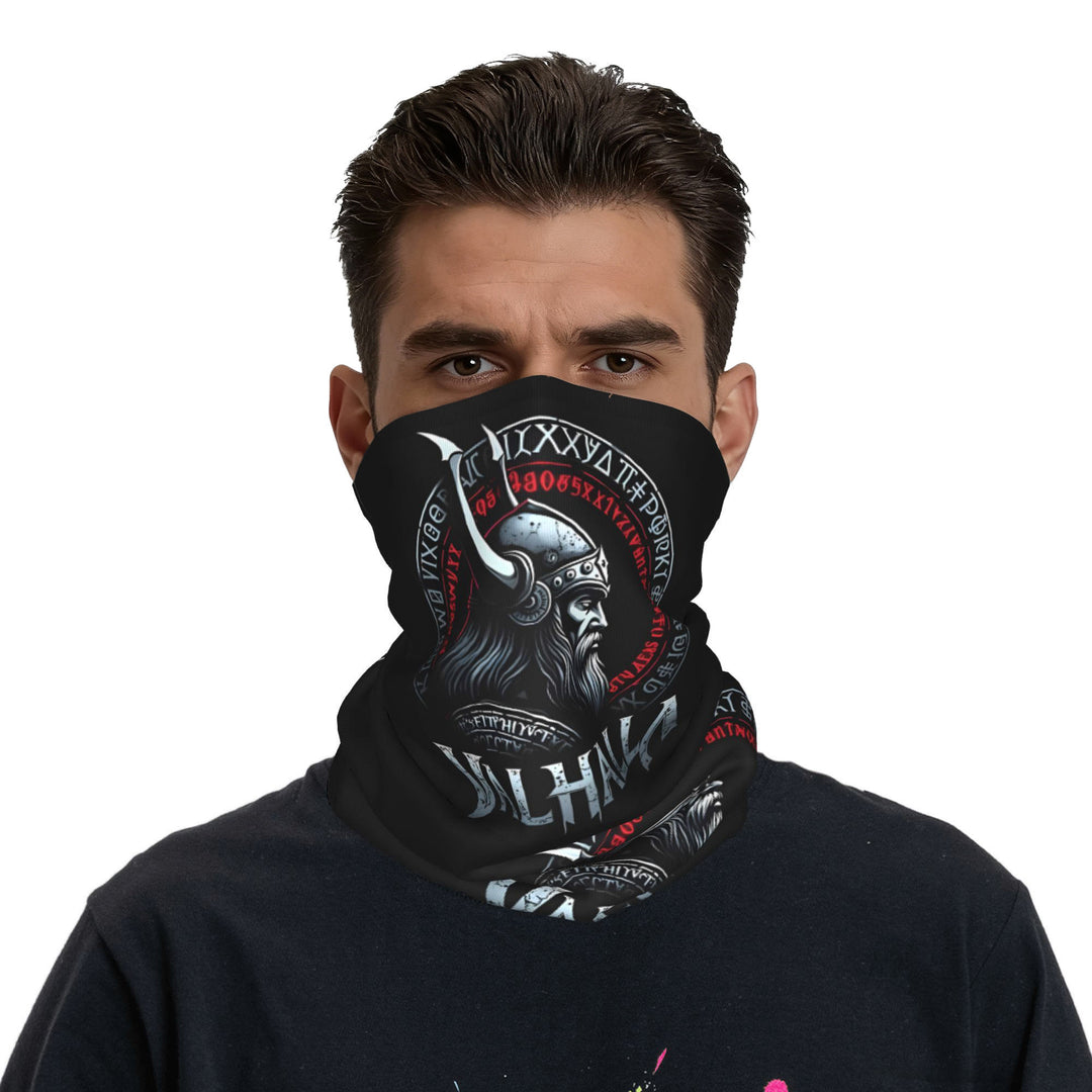 WorldNorse Viking Axe Helm Rune Face Mask & Neck Gaiter - image 2