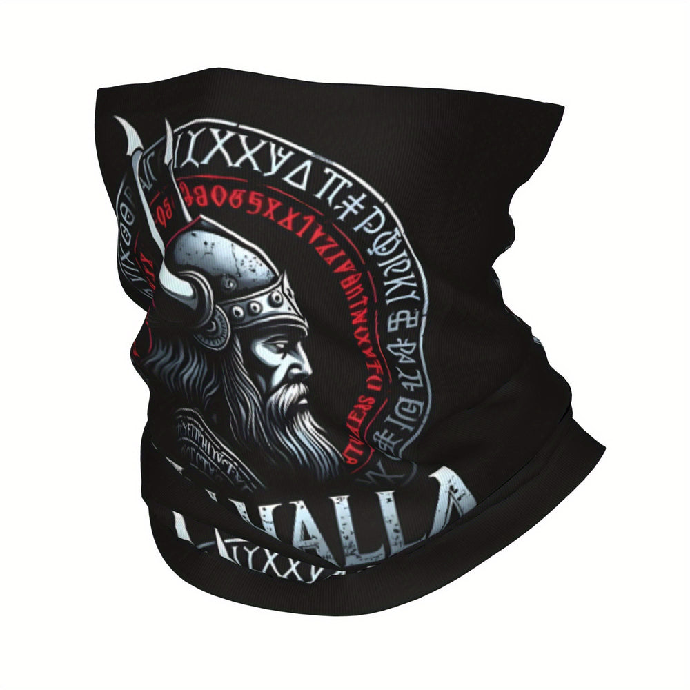 WorldNorse Viking Axe Helm Rune Face Mask & Neck Gaiter - image 1