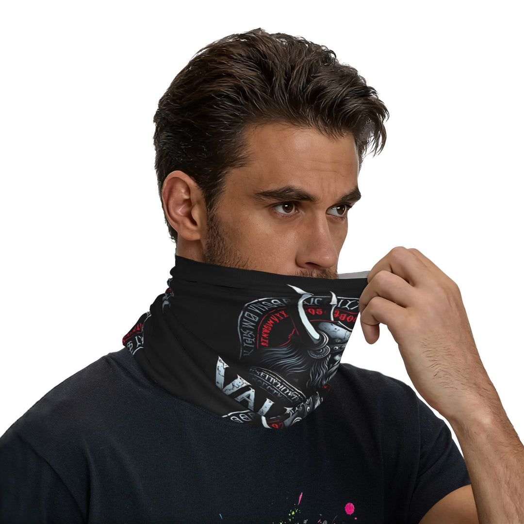 WorldNorse Viking Axe Helm Rune Face Mask & Neck Gaiter - image 4
