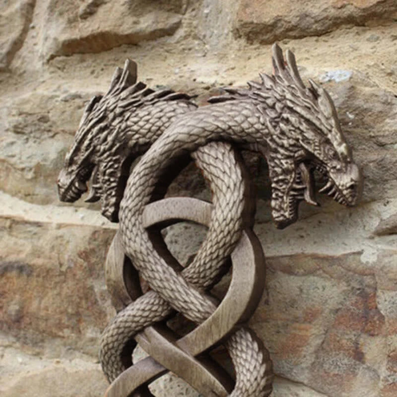 WorldNorse Viking Norse Dragon Resin Wall Decor - image 6