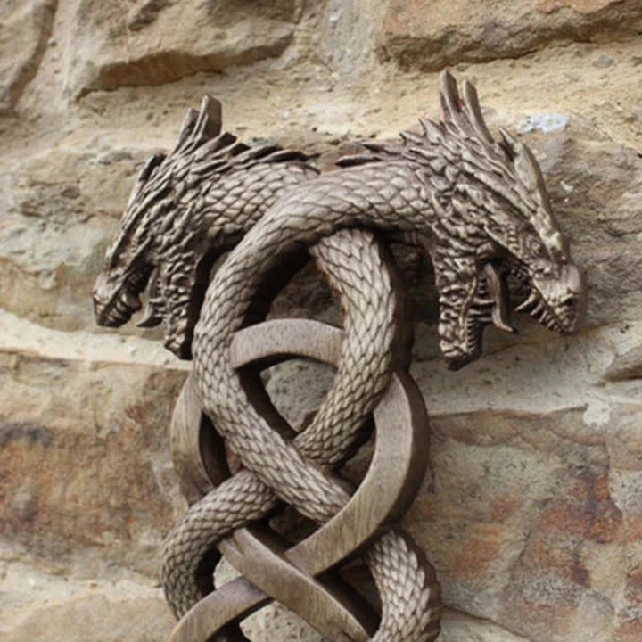 WorldNorse Viking Norse Dragon Resin Wall Decor - image 6