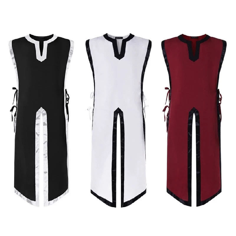 WorldNorse Norse Placket Split Tied Tabard Costume Robe - image 8