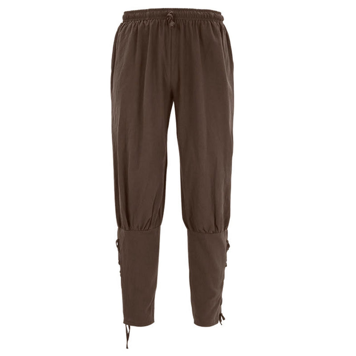 WorldNorse Norse Merchant Sash Tunic Vest Costume Set - Brown Pant - US/UK/AU44，EU54 (2XL) - image 34