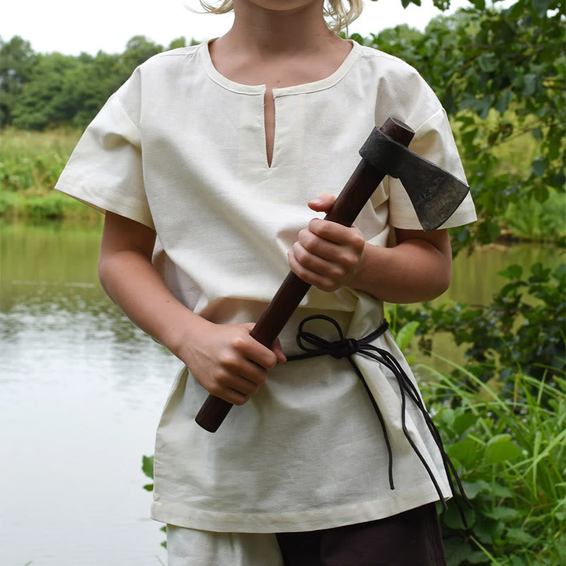 WorldNorse Medieval Forest Ranger Costume Shirt - image 15