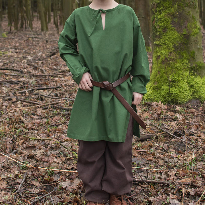 WorldNorse Medieval Forest Ranger Costume Shirt - image 2