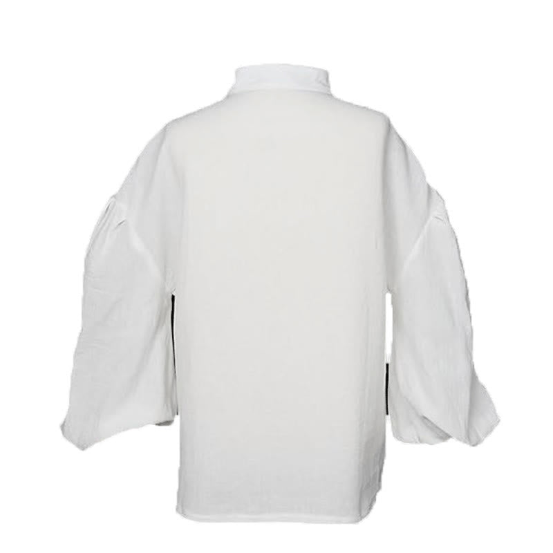 WorldNorse Puffed Sleeve Belted Tunic Costume Shirt - image 18