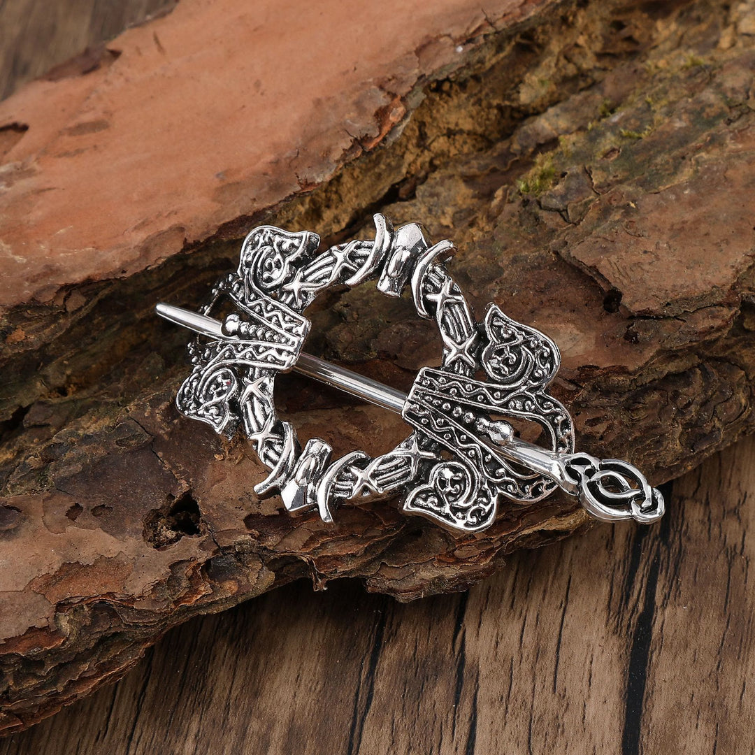 WorldNorse Viking Shieldmaiden Hairpin - Flower - image 0
