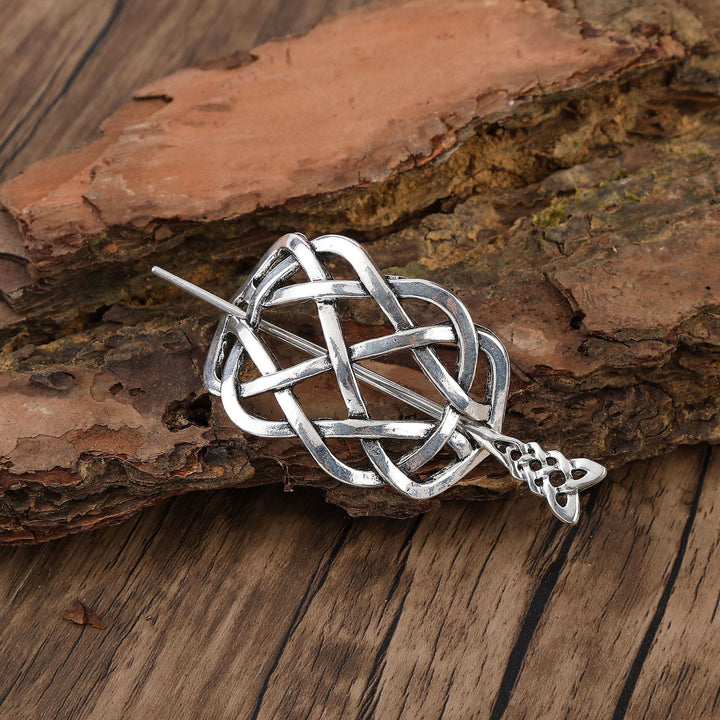 WorldNorse Viking Celtic Weave Hairpin - Knot - image 2