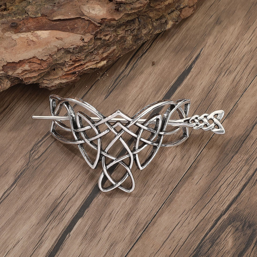 WorldNorse Viking Celtic Knot Weave Hairpin - Knot - image 2