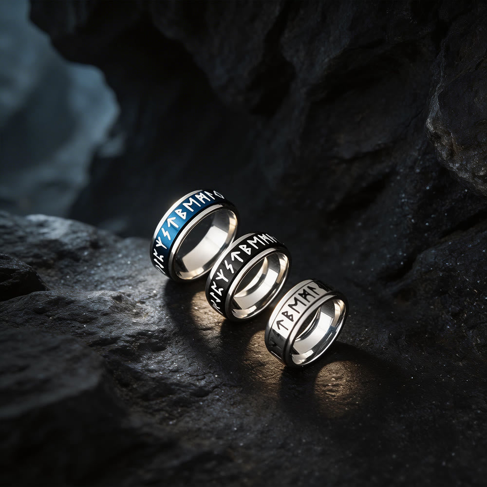 WorldNorse Classic Norse Rune Spinnner Ring - image 4