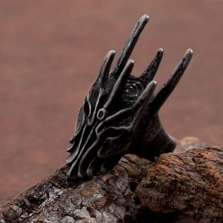 WorldNorse Fallen King Spiked Crown Ring - AU Size Z (US 13) - image 0