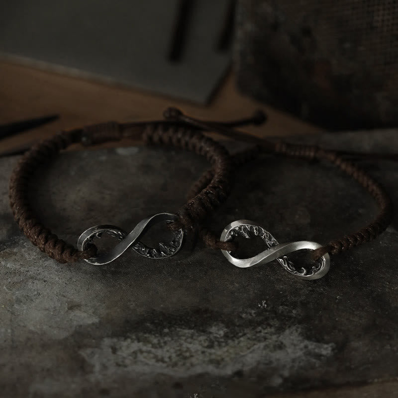 WorldNorse Handcrafted 999 Silver Infinity Knot Bracelet - image 5