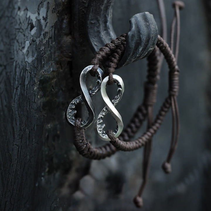 WorldNorse Handcrafted 999 Silver Infinity Knot Bracelet - image 0