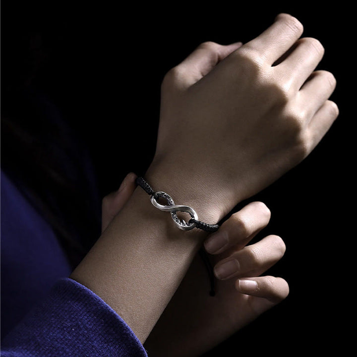 WorldNorse Handcrafted 999 Silver Infinity Knot Bracelet - image 11