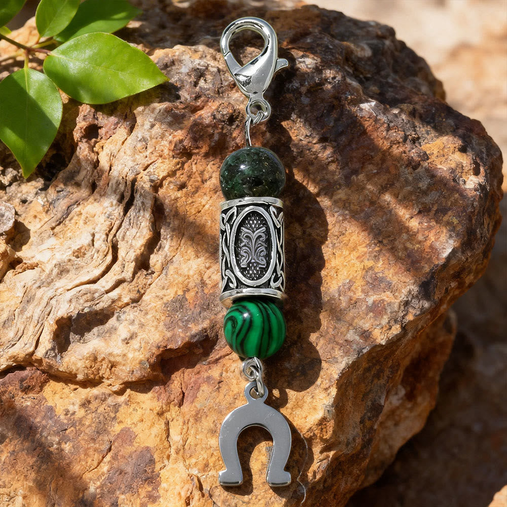 WorldNorse Nordic Rune Talisman Bead Keychain - N - image 14