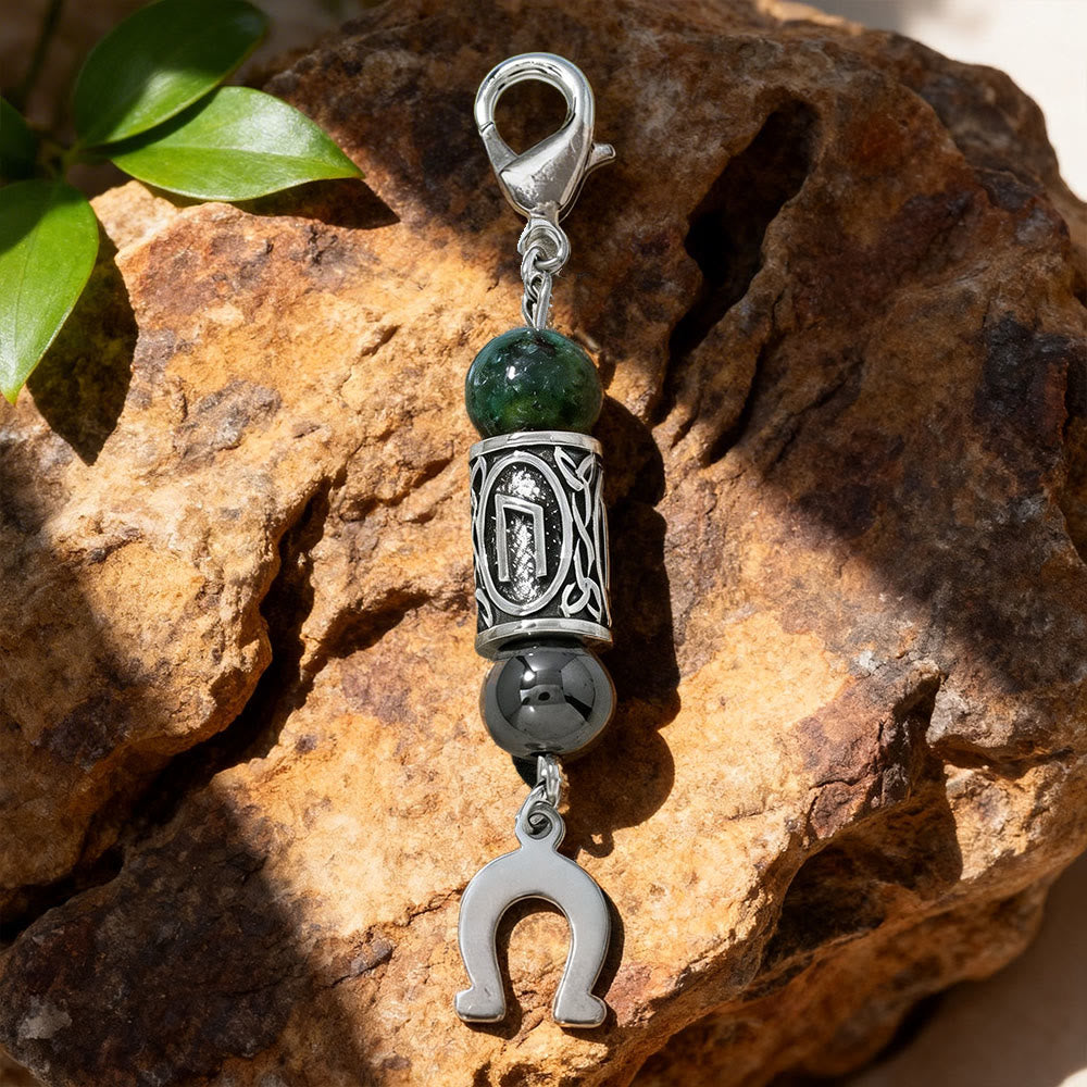 WorldNorse Nordic Rune Talisman Bead Keychain - B - image 2