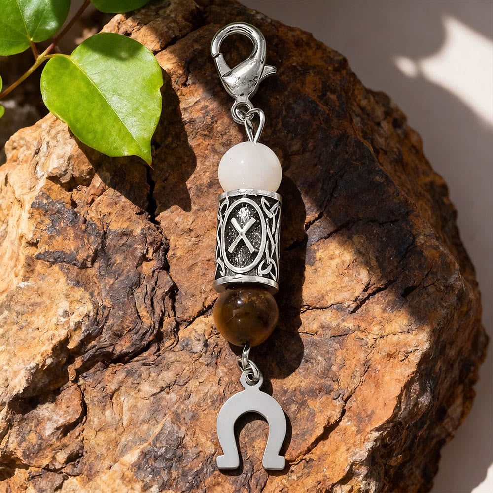 WorldNorse Nordic Rune Talisman Bead Keychain - L - image 12