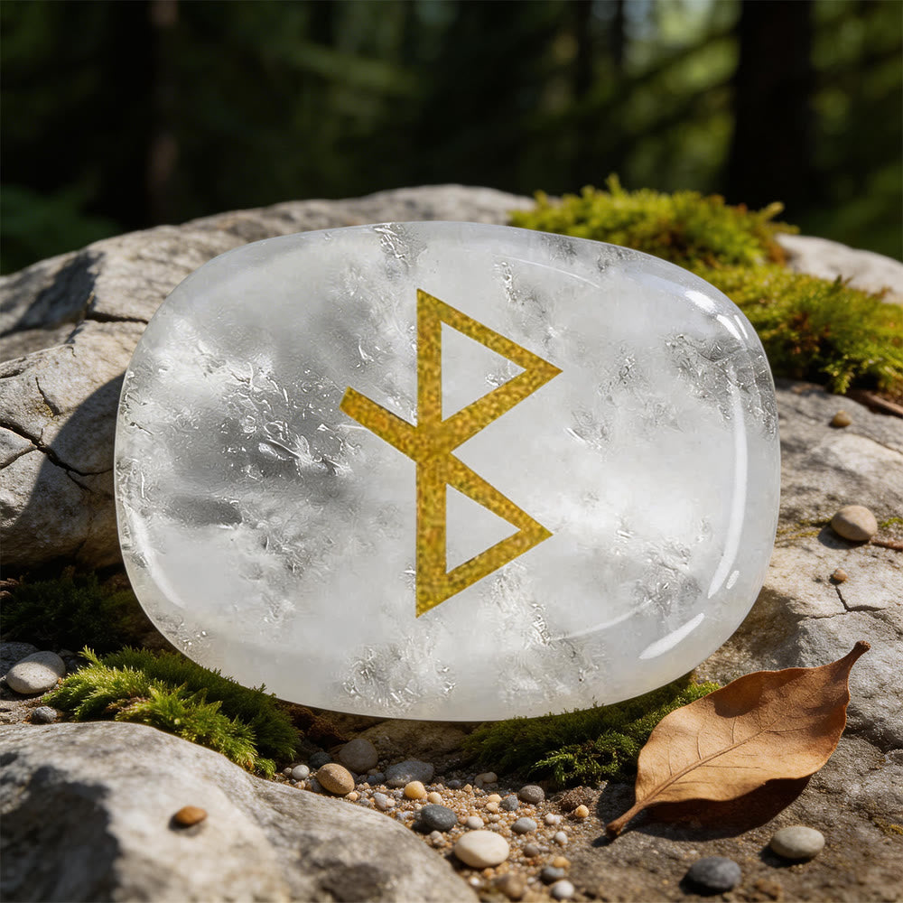 WorldNorse Healing Bind Rune Vitality Crystal Decor - Clear Quartz - image 5