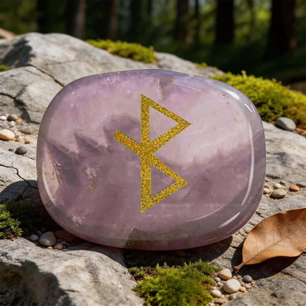 WorldNorse Healing Bind Rune Vitality Crystal Decor - Amethyst - image 9